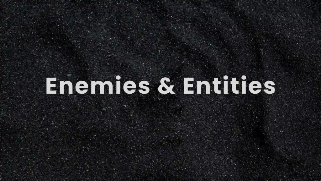 Enemies & Entities Safe Haven
