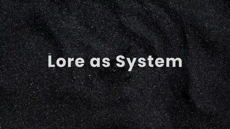 Lore as System — Safe Haven