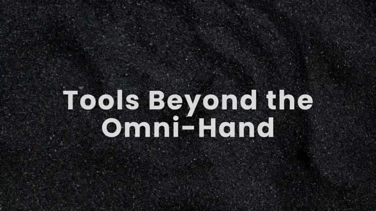 Poppy Playtime Chapter 4 Tools